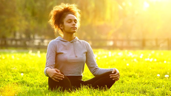 Focused meditation effortless